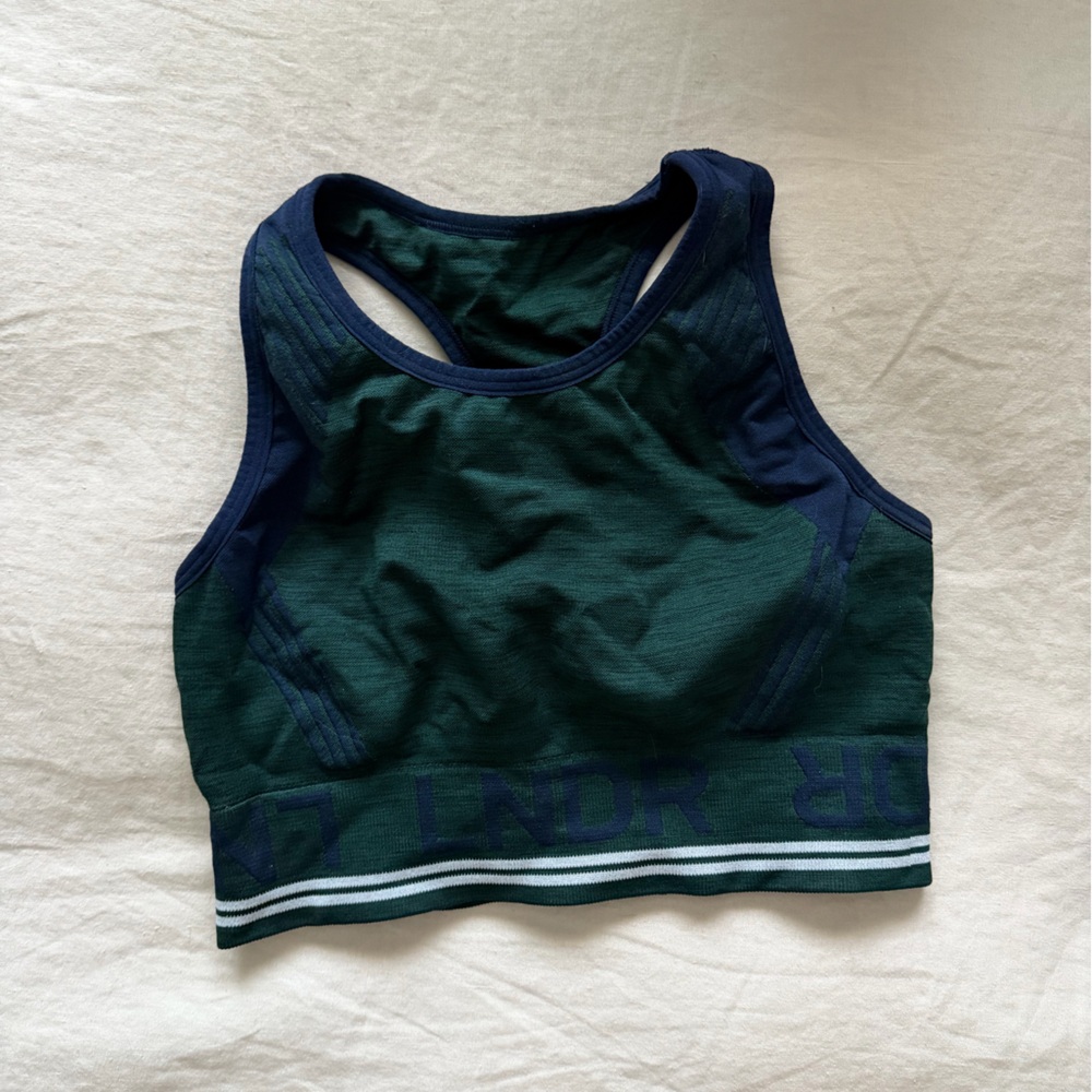LNDR High Neck Aero Dynamic Bra— size M/L